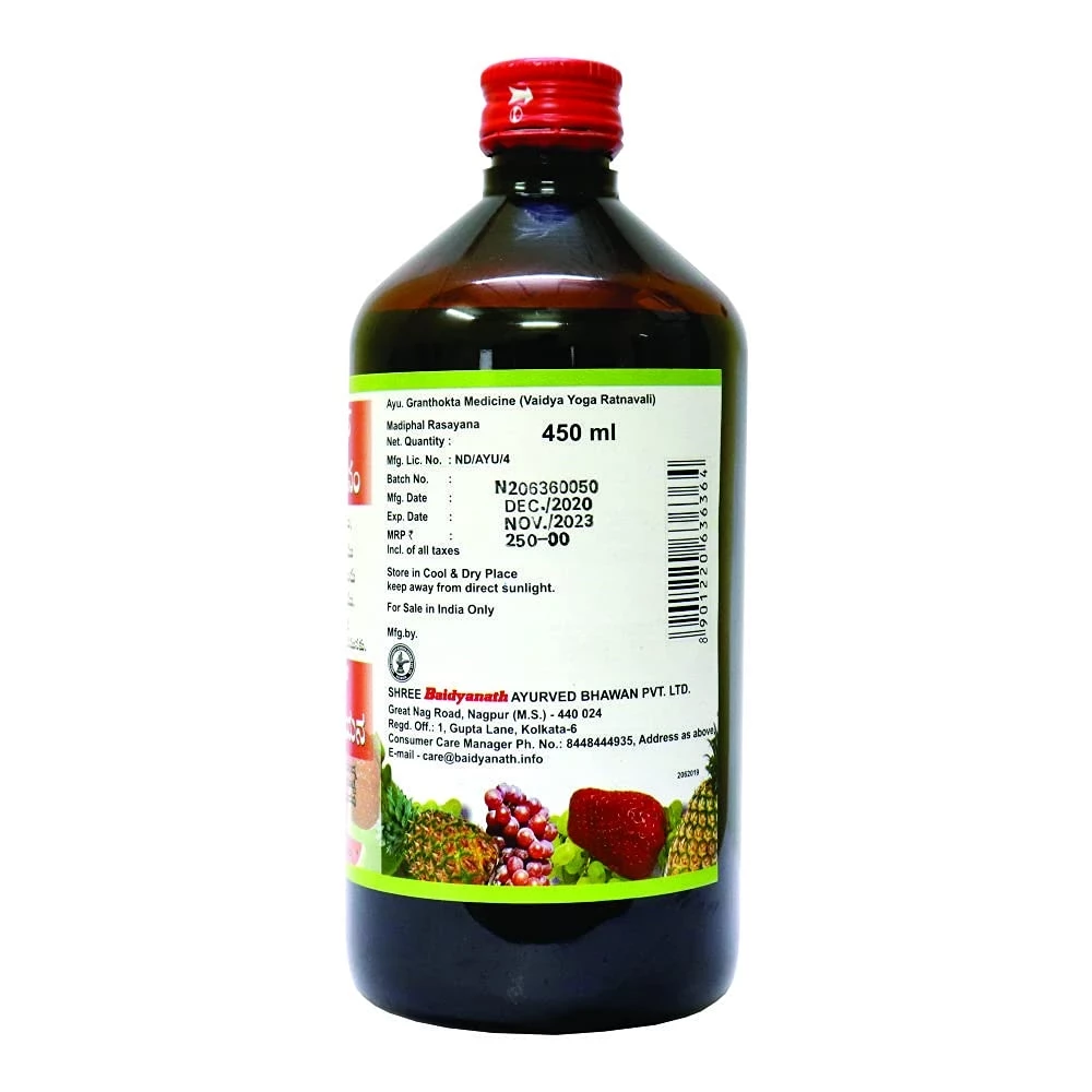 Baidyanath Madiphala Rasayanam, 450 ml-2.webp